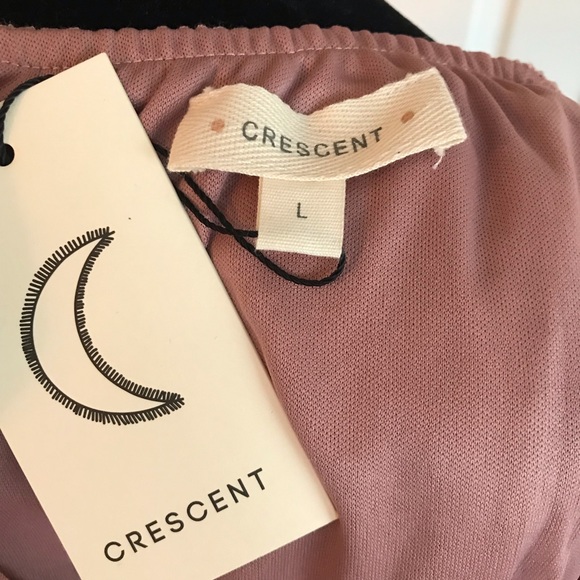 LAST 1! Crescent “Cindy” Babydoll Dress Dusty Rose - Picture 6 of 8